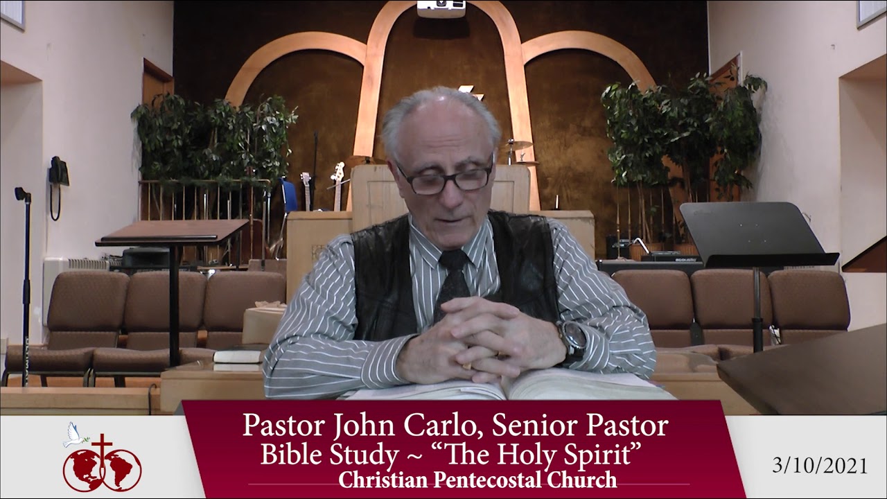 "The Holy Spirit" Bible study (3/10/21)