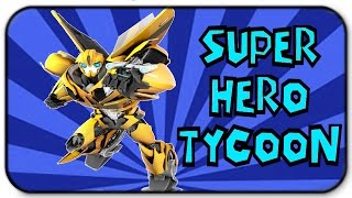 Roblox Super Hero Tycoon - Transforming into Bumblebee