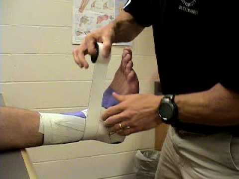 Ankle Taping Bellevue University Athletic Training Instructional