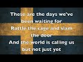 Avicii - The Days Lyrics
