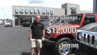Huge Discounts and Rebates on all Ford Trucks at Boulevard Ford in Delaware