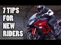 7 Helpful Tips For New Motorcycle Riders
