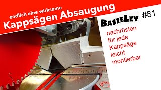 Kappsäge Absaugung #81