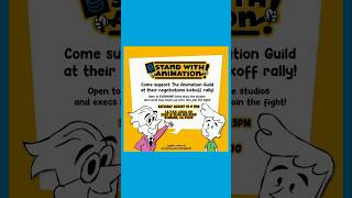 T.a.g.s Stand With Animation Rally Is Today. The Cartoon Cartoon Show