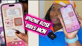 Setup De Rêve Mon Iphone Rose Girly Pink Flowers
