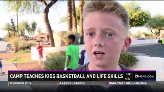 KBA-Kids Basketball Association interview with Channel 12 News NBC in Phoenix,AZ
