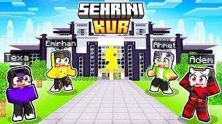 Şehrimize Devasa Bir Alışveriş Merkezi İnşa Ettik Minecraft 4