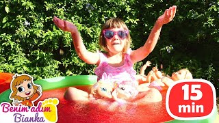 Bianka Ile Çocuk Videoları. Oyuncak Bebekler, Candyland Ve Polis Oyunu
