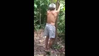 Wow . . . Hot Di Kebun . . . Hebatnya Bapak Tuakakek Hot