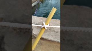 Tight Knot On Pipe