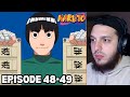 WHAT A FIGHT!!! | Reacting to Naruto | Episode 48-49 | Reaction/Commentary