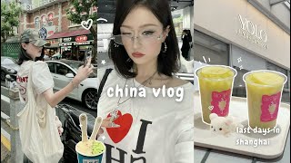 China Vlog Last Days In Shanghai, Extreme Haircut, Glow Up, Shopping, Dates, Good Food