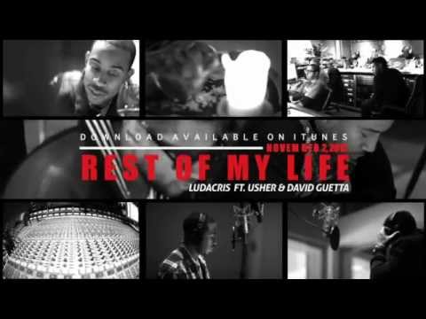 Studio Session: Ludacris, Usher & David Guetta Working On "Rest Of My Life" Record