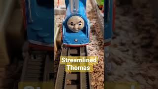 Toy Train Racing Streamlined Thomas Vs. Henry