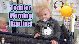 Reborn Toddler Twins Morning Routine | Kelli Maple