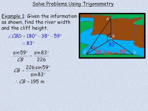 How To Solve Trig Problems
