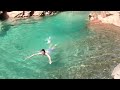 Paradise Valley - blue pools and waterfalls in Morocco