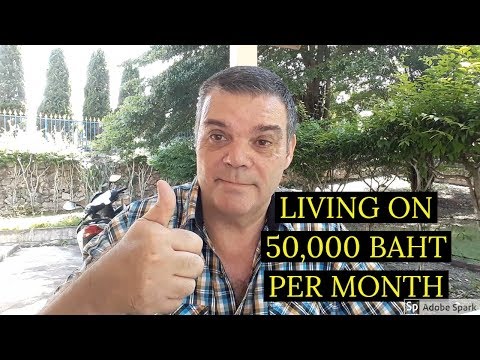 Living on 50,000 baht budget per month in Thailand