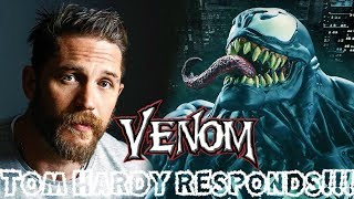 Tom Hardy Responds to Recent Venom Movie Rumors!!!