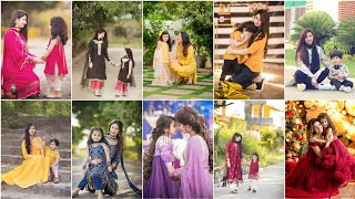 Mother Daughter Cute Poses Ideas Mother Daughter Photo Poses