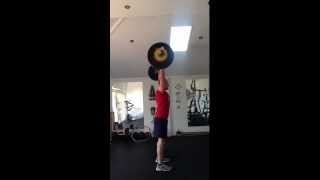 10 Min Jerk Challenge 100Lbs