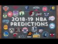 2018-19 NBA Predictions/Analysis