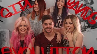 GIRLBANDS EVOLUTION - Chusita ft. Sweet California y @KarliGavalda