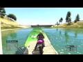 GTA V Online com MODS: Desafio completo de moto! Rampas flutuantes, retas e supersaltos!