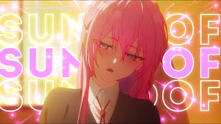 Shikimori Edit | Sunroof  [AMV] 4K Anime Twixtor