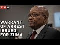 Warrant of arrest issued for Jacob Zuma