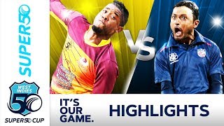Wickets Tumble In Low Scoring Thriller Leewards V Usa Super50 Cup 2018 - Extended Highlights