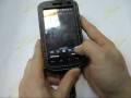 Foto pequena PDair Leather Case for HTC Touch HD T8282 - Flip Type (Black) Version.2