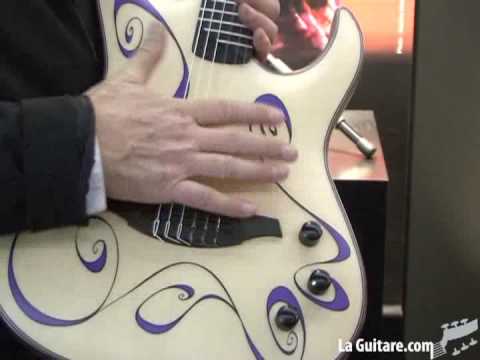 musikmesse 2009 - lag guitars - Keziah Jones signature