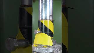 Satisfying Thermos Crush With Hydraulic Press #Asmr #Satisfying #Viral #Hydraulicpress