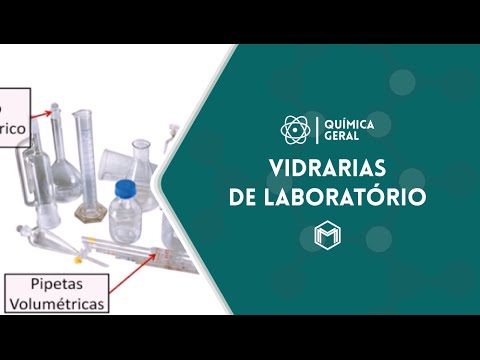 Vidrarias e equipamentos usados em laboratório