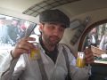 HOW TO MAKE A GIN & TONIC AT THE BACK OF A 1961 ROVER P4 DURING THE TWEED RUN