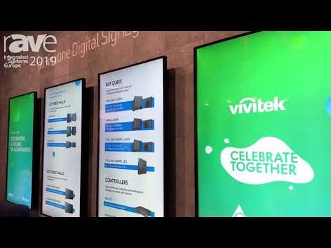 ISE 2019: Vivitek Features NovoDisplay, an Integrated Digital Signage and Collaboration Display