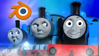 Animating Thomas In Blender 3 Full Steam Ahead