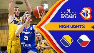 Bosnia-Herzegovina - Czech Republic | Highlights - #FIBAWC 2023 Qualifiers