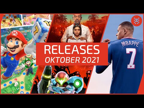 Neue SPIELE im OKTOBER 2021 für PS4, PS5, Xbox One, Xbox Series X, Nintendo Switch &amp; PC