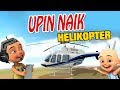 Upin ipin Naik Helikopter Besar , ipin senang GTA Lucu