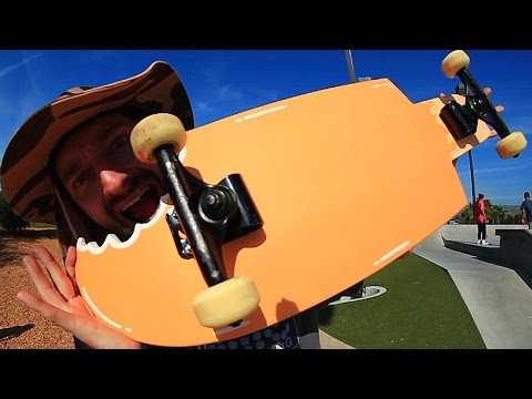 THE CREAMSICLE SKATEBOARD! | YOU MAKE IT WE SKATE IT EP 59