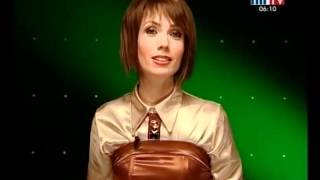 Show Presenter In Satin Blouse & Dress