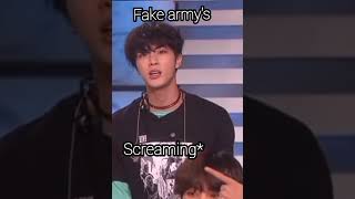 Fake army's  😔or true army's 💜