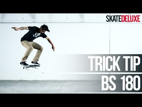 BS 180 Ollie | Skateboard Trick Tip | Français/French | skatedeluxe