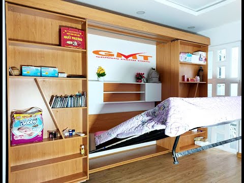 17 Mẫu giường gấp thông minh cho nhà nhỏ