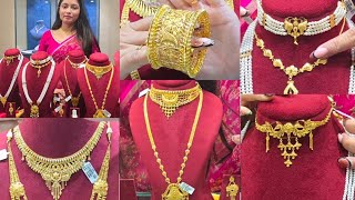 Exclusive Light Weight Bridal Jewellery Collection From Swarnakamal Jewellers