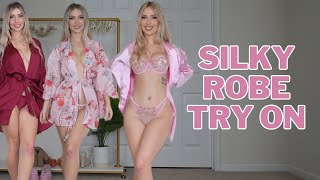 Trying On Silky Robes For You | Devon Jenelle