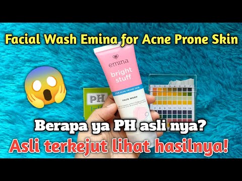 PH Facial Wash Emina Bright Stuff for Acne Prone Skin