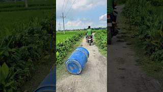 Riding A Motorcycle While Crossing The Road.4